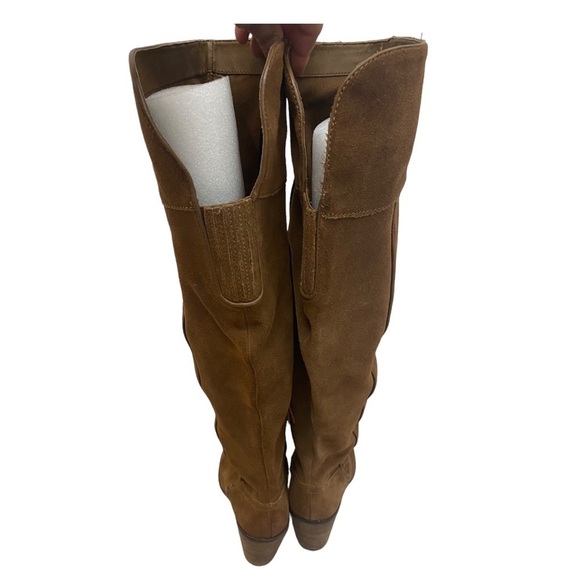 Dolce Vita Ohanna Over The Knee Boots in Brown Suede Size 6.5 - Picture 5 of 12